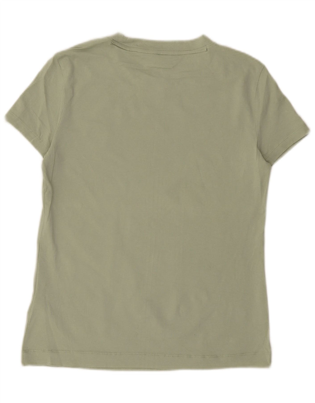 Guess Damen T-Shirt Top UK 12 Mittelgrün Baumwolle