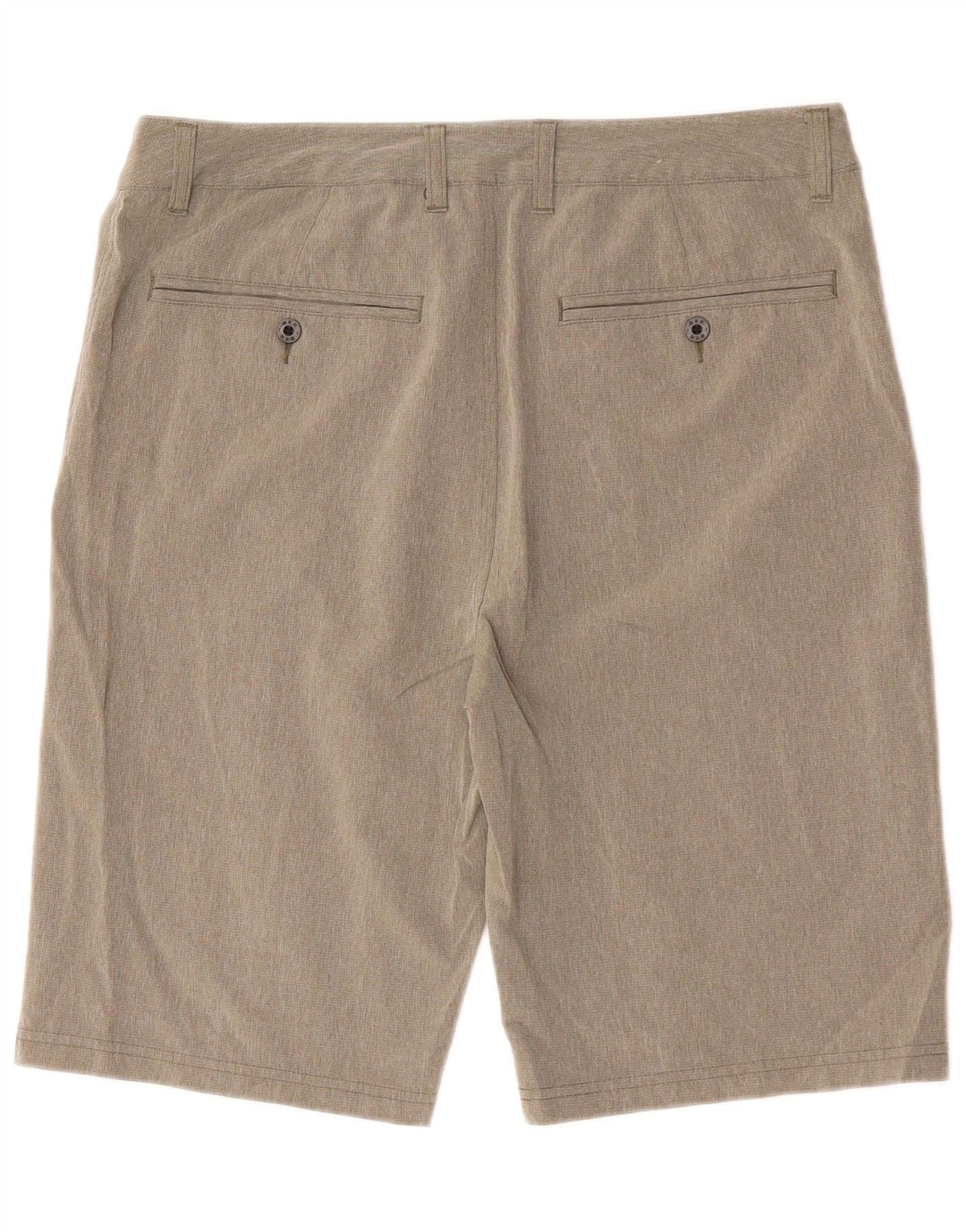 BKE Herren Chinoshorts W33 Mittelgraues Polyester