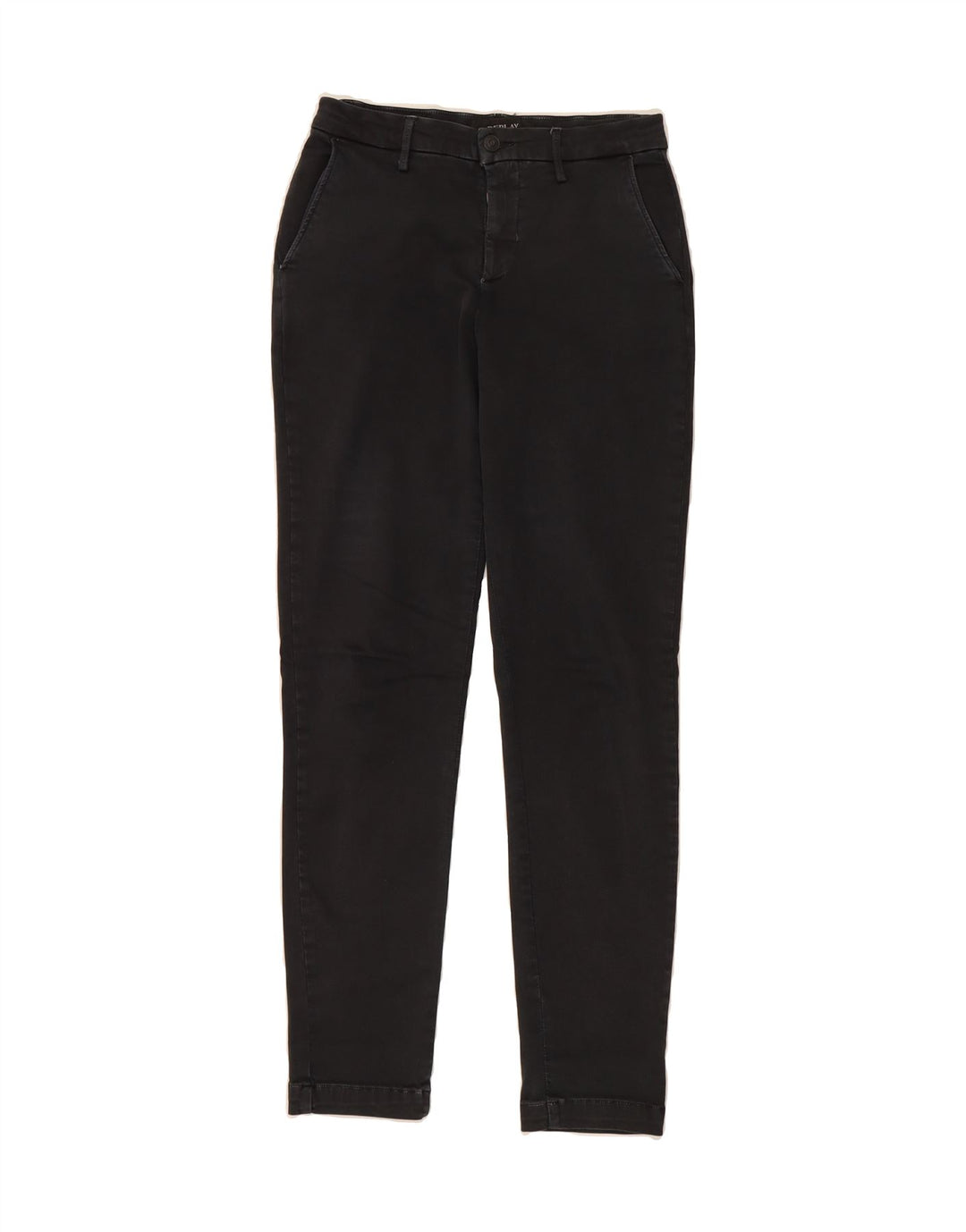REPLAY Womens Slim Jeans W27 L30 Grey Cotton Vintage Replay and Second-Hand Replay from Messina Hembry 