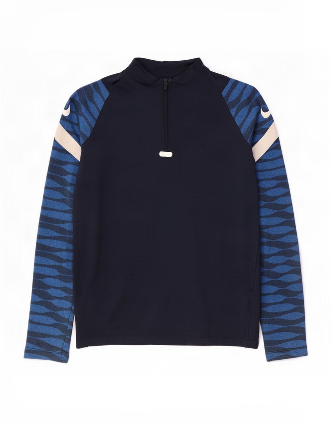 Nike Dri Fit Pullover-Trainingsanzugoberteil für Jungen, 13–14 Jahre, XL, Marineblau