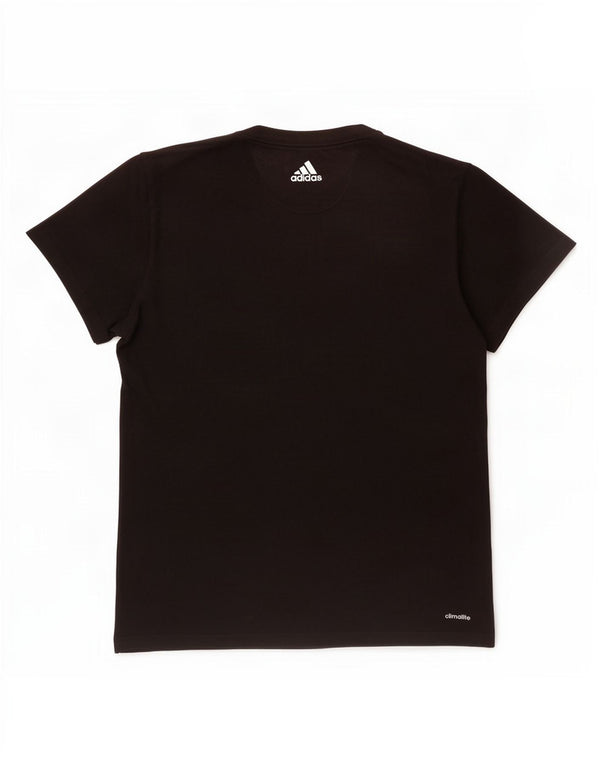 Adidas Herren Grafik T-Shirt Top Large Schwarz Baumwolle