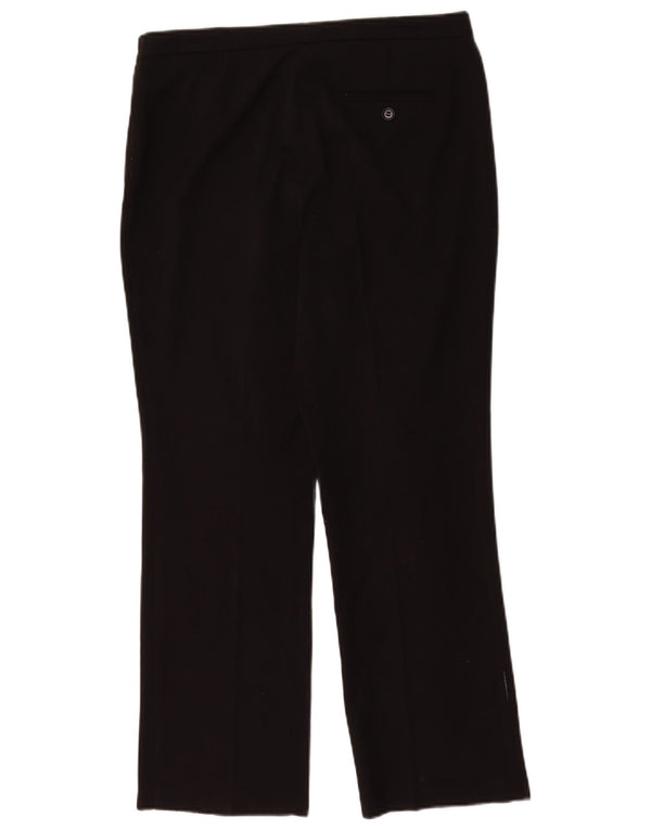Marks & Spencer Damen Gerade Freizeithose UK 12 Medium W32 L28 Schwarz