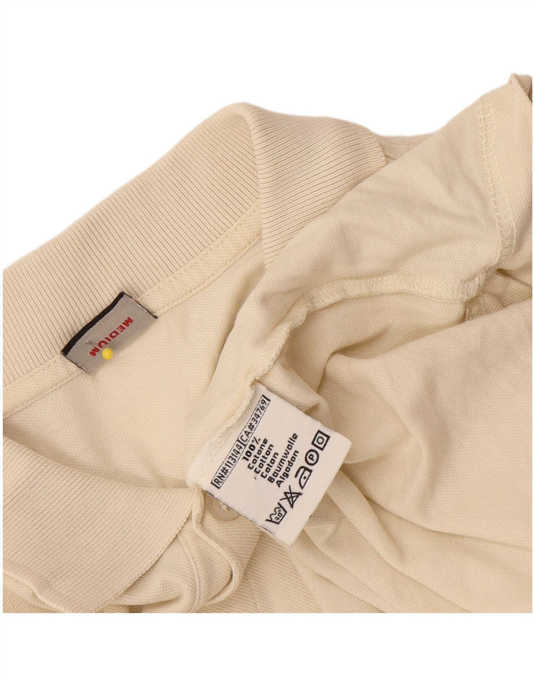 Kappa Herren Poloshirt Mittelbeige Baumwolle