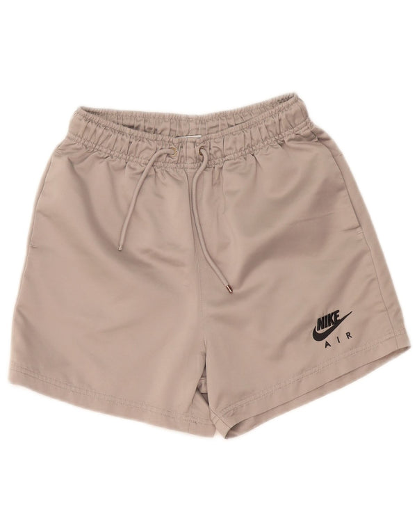 Nike Damen Sportshorts UK 8 Small Grau
