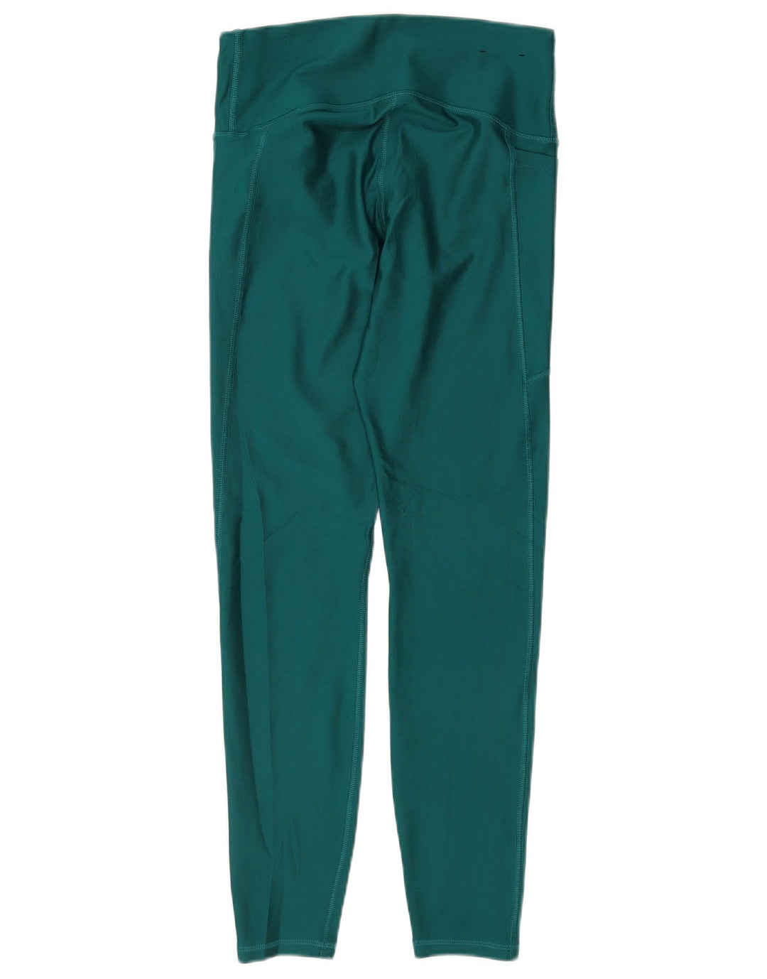 UNDER ARMOUR Damen Leggings UK 12 Mittelgrünes Polyester