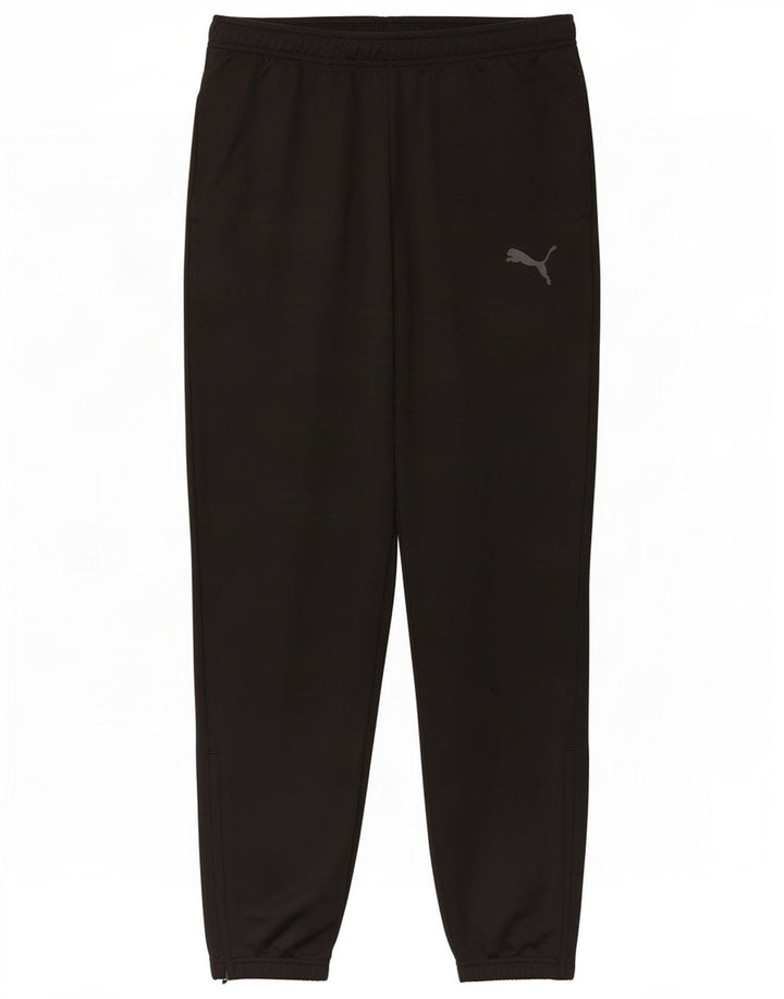 Puma Herren-Trainingshose, Größe L, Schwarz, Polyester