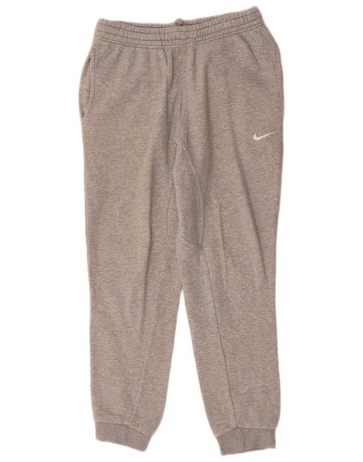 NIKE Herren-Trainingshose, Jogginghose, Größe S, Grau, Baumwolle
