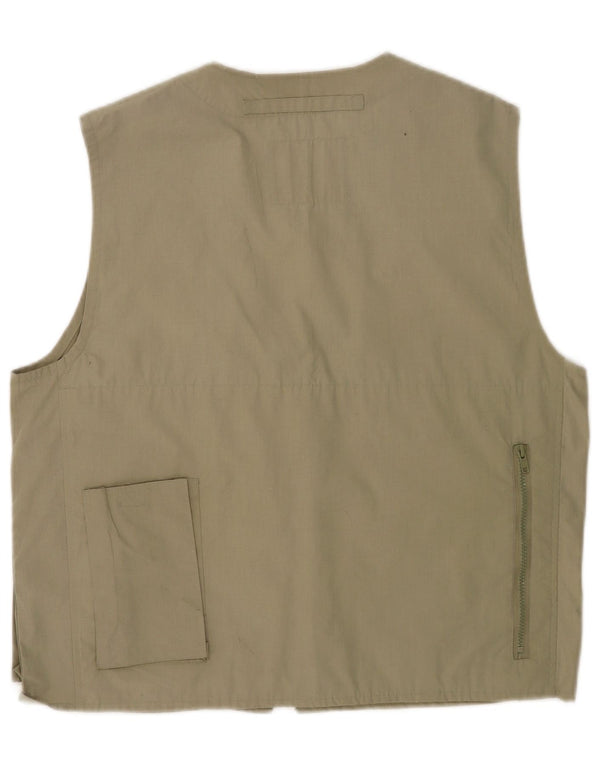 Wilkes&Akerman Herren Utility Gilet UK 40 Large Khaki