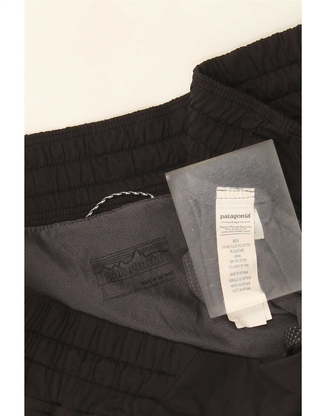 Patagonia Damen Sportshorts UK 16 Large Schwarz Polyester
