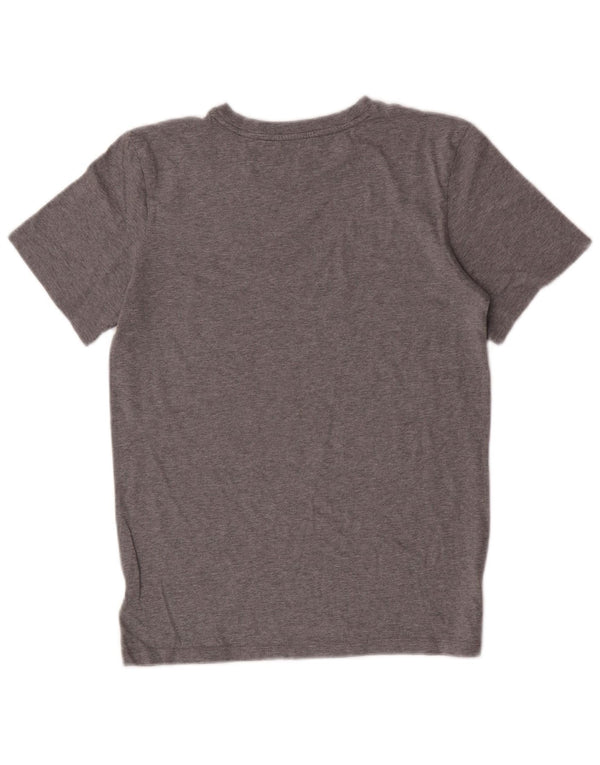 Tommy Hilfiger T-Shirt-Oberteil für Jungen, 14–15 Jahre, graue Baumwolle
