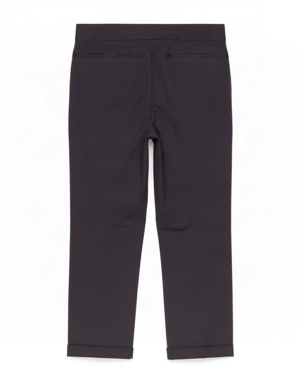 Massimo Dutti Damen gerade Chinohose EU 42 Large W32 L30 Marineblau