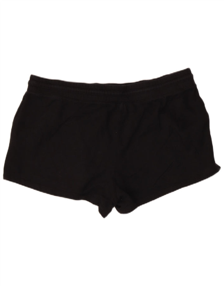 Reebok Damen Sportshorts UK 20 2XL Schwarz Baumwolle
