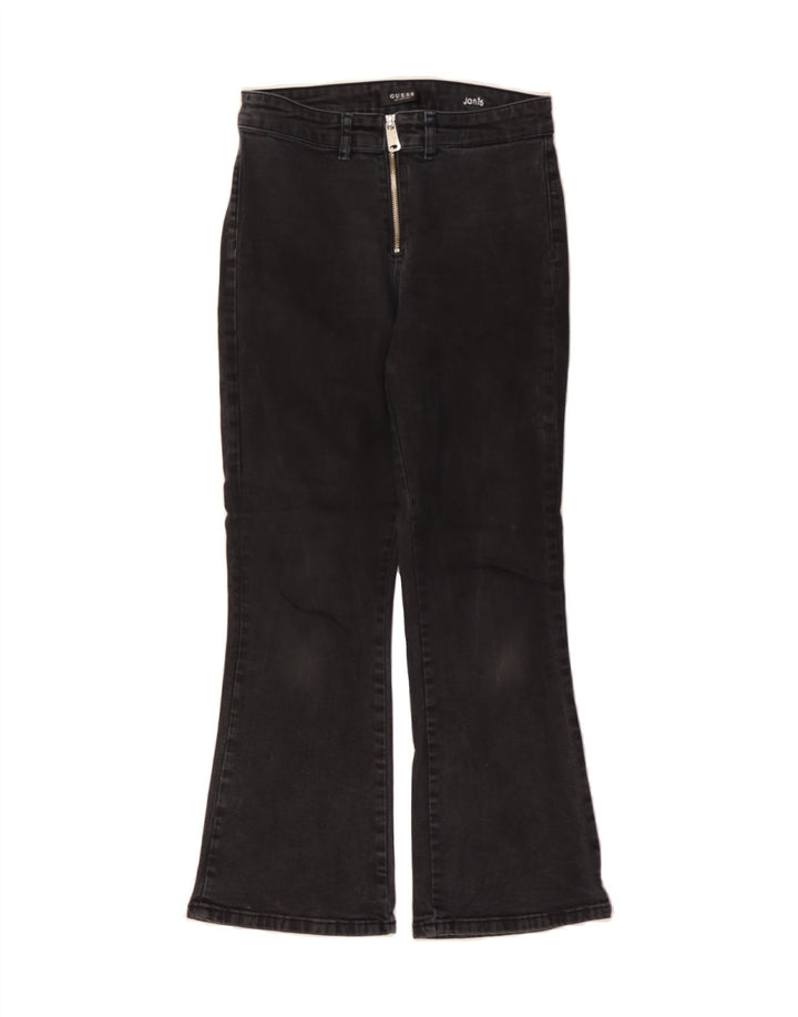 GUESS Womens Bootcut Jeans W30 L26 Black Cotton Vintage Guess and Second-Hand Guess from Messina Hembry 