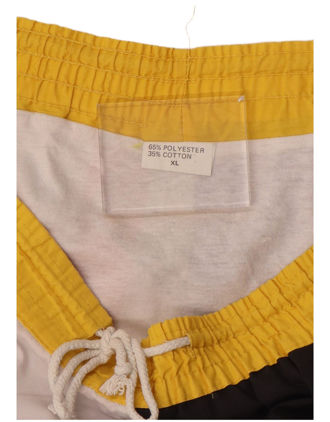Vintage Herren-Badeshorts mit Grafik, XL, mehrfarbig, Colourblock-Polyester