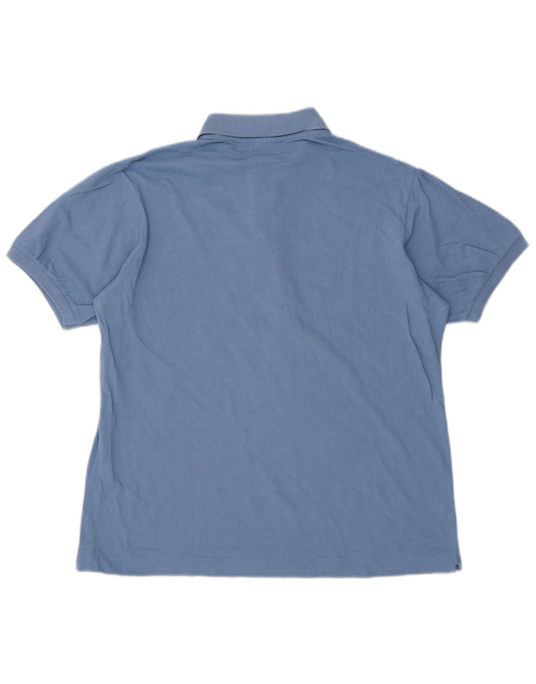 Lacoste Herren-Poloshirt, Größe 5, groß, blaue Baumwolle