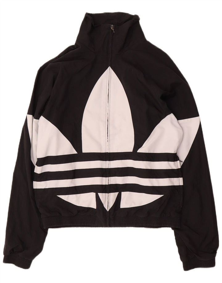 Adidas Herren Graphic Full Trainingsanzug Mittelschwarzes Polyester