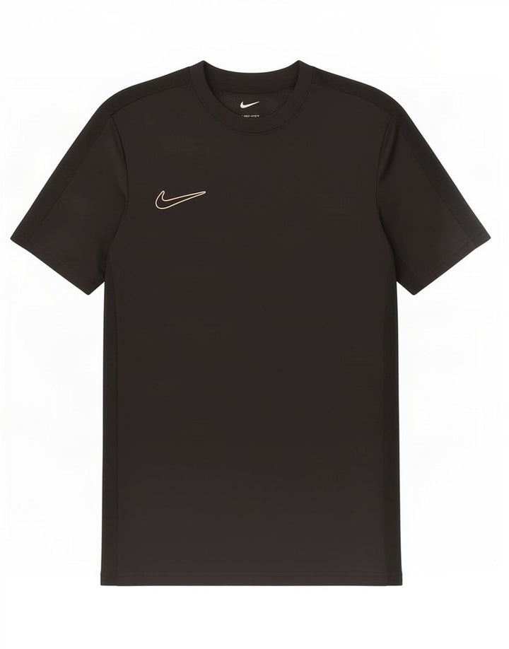 Nike Herren Dri Fit Slim T-Shirt Top Small Schwarz Polyester