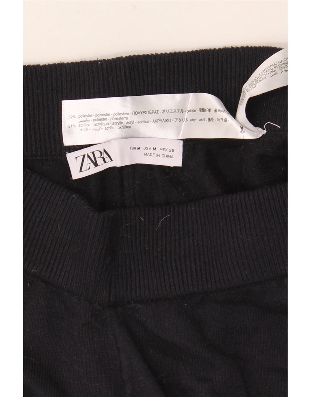 Zara Damen-Trainingshose, UK 14, mittelmarineblau, Polyester
