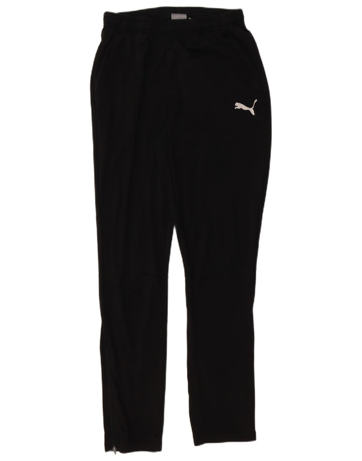 Puma Slim-Trainingshose für Herren, mittelgroß, Schwarz, Polyester, Sport