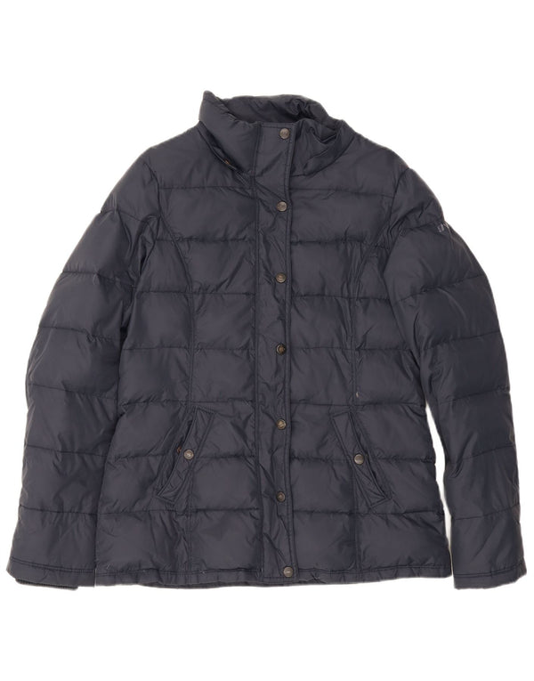 Slam Damen Wattierte Jacke UK 14 Medium Marineblau Polyamid