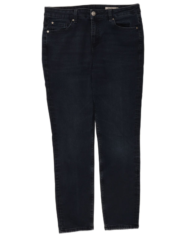 Marks & Spencer Damen The Lily Slim Jeans UK 14 Large W34 L28 Marineblau