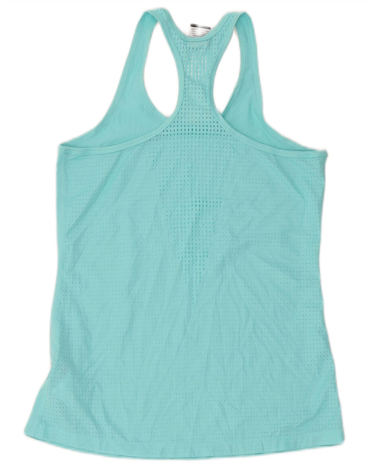 Nike Damen Dri Fit Weste Top UK 14 Large Türkis Polyester