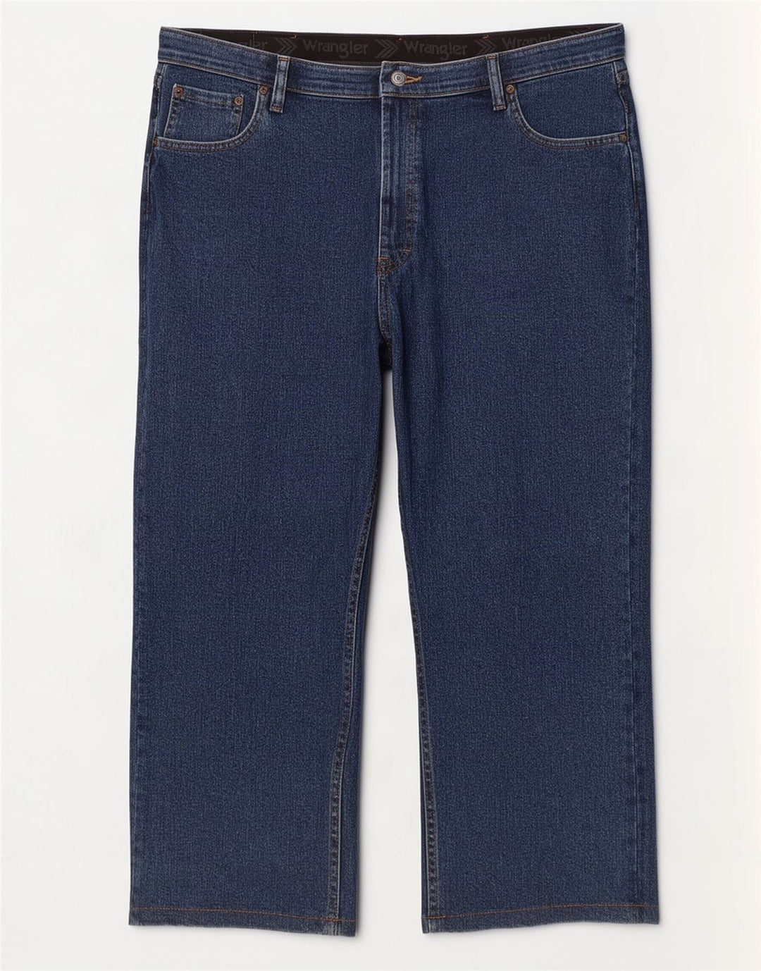 Wrangler Herren-Capri-Jeans mit normaler Passform, W40 L23, marineblaue Baumwolle