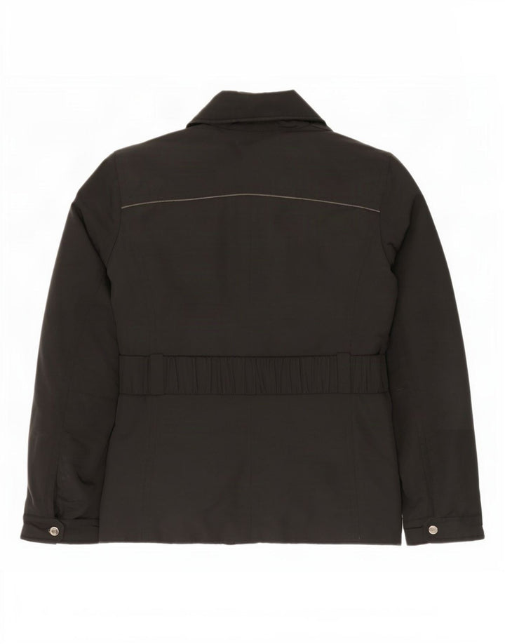 Museum Damen-Utility-Jacke UK 14 Large Schwarz Polyester