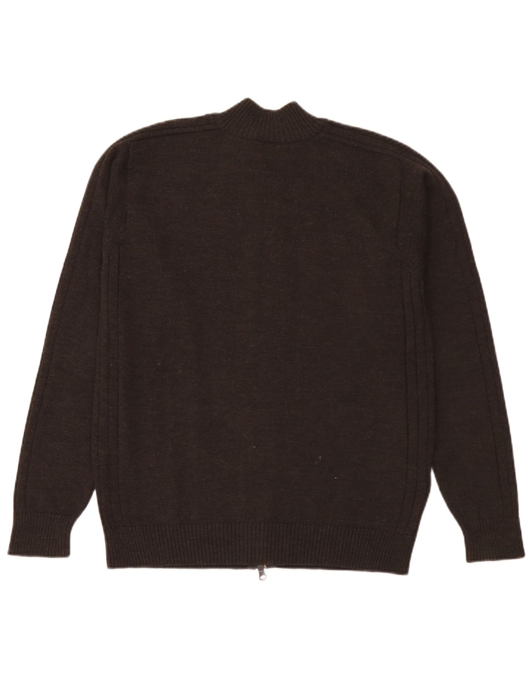 Lacoste Herren Strickjacke Pullover Größe 6 XL Braune Wolle