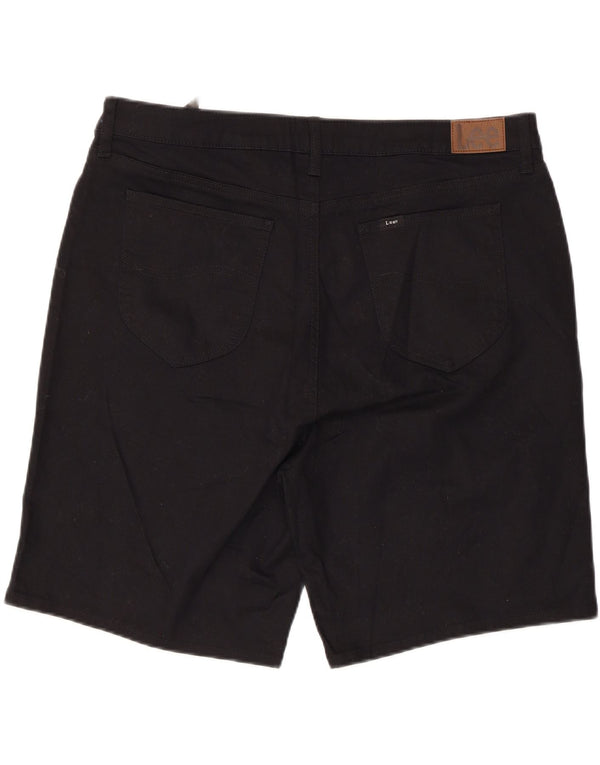 Lee Damen US 20 3XL W40 Schwarze Baumwolle