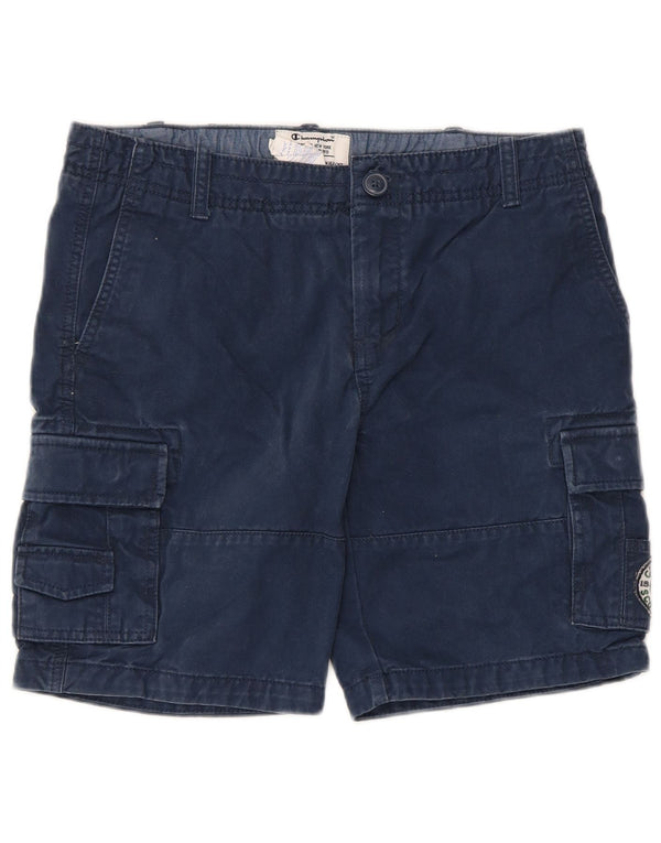 Champion Cargo-Shorts für Jungen, 13–14 Jahre, W32, XL, blaue Baumwolle