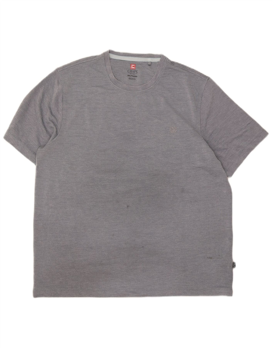 Chaps Herren T-Shirt Top 2XL Grau Modal