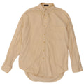 BRITCHES Mens Corduroy Shirt Large Beige Cotton