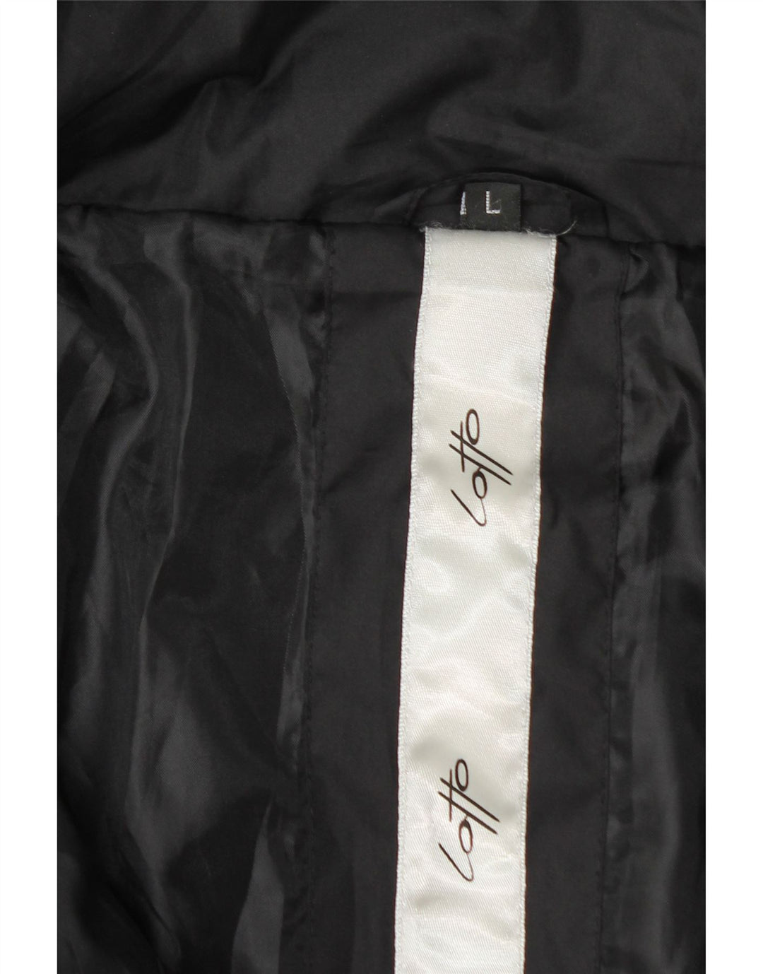 LOTTO Damen Wattierter Mantel UK 14 Large Schwarz Polyester