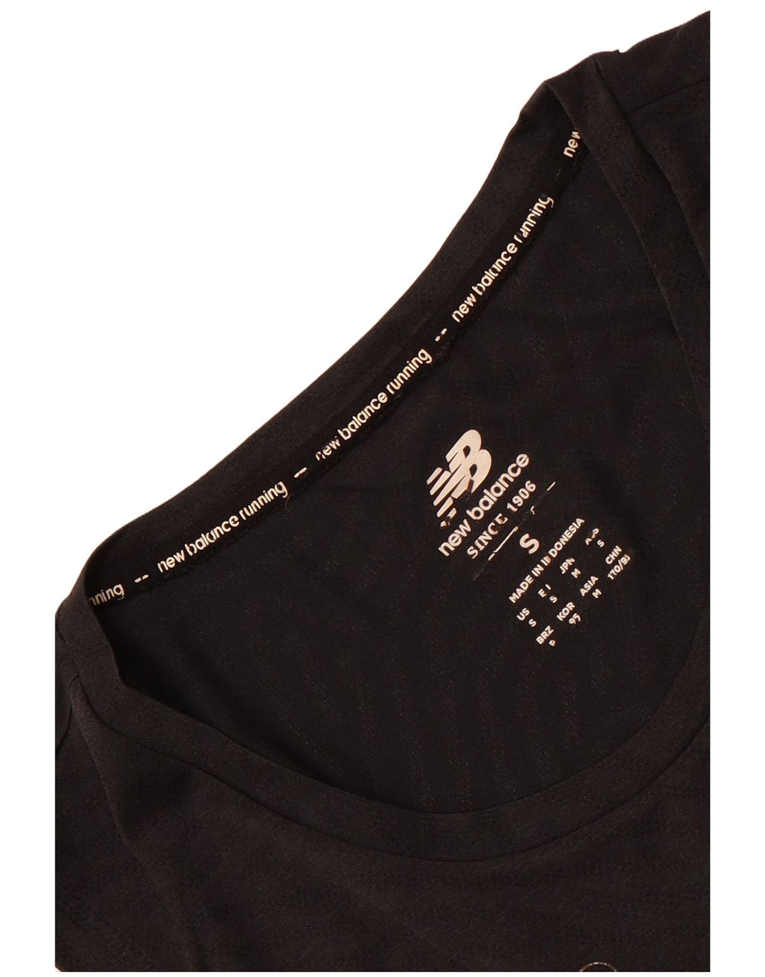 New Balance Herren Graphic Vest Top Small Schwarz