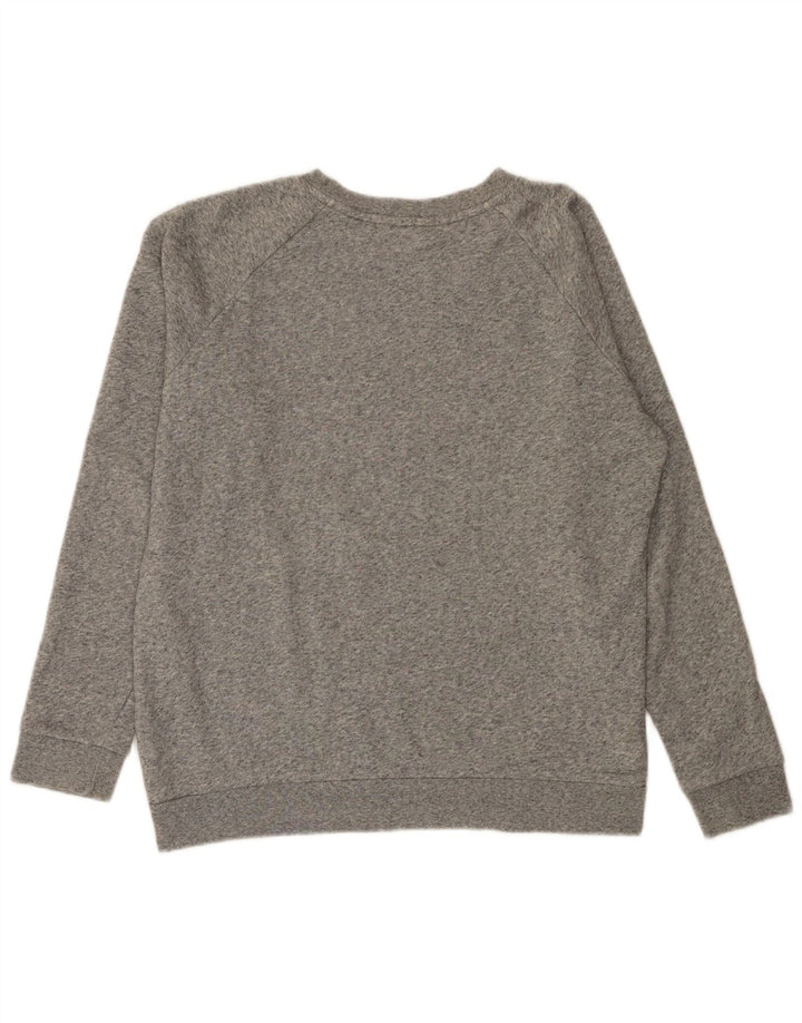 Levi's Damen-Sweatshirt mit grafischem Print, Gr. 10, Größe S, grau gefleckte Baumwolle