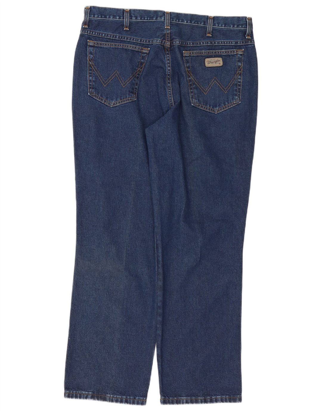 Wrangler Herren Ohio Straight Jeans W38 L30 Blaue Baumwolle
