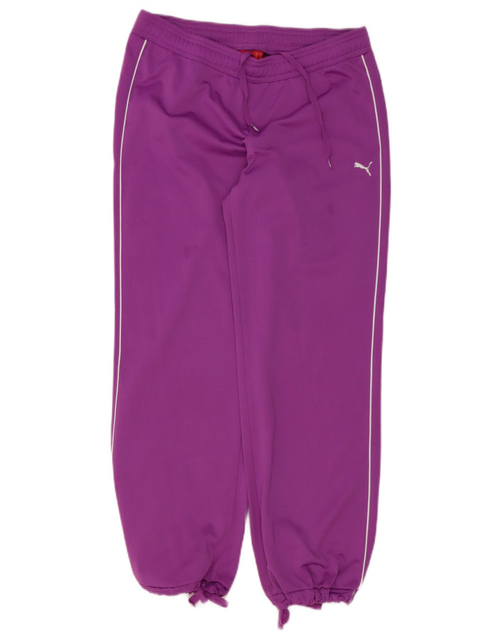 Puma Damen Trainingshose Jogger UK 12 Medium Lila