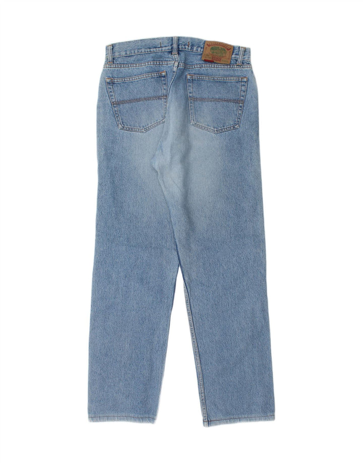 SISLEY Mens Straight Jeans  W34 L30 Blue Cotton