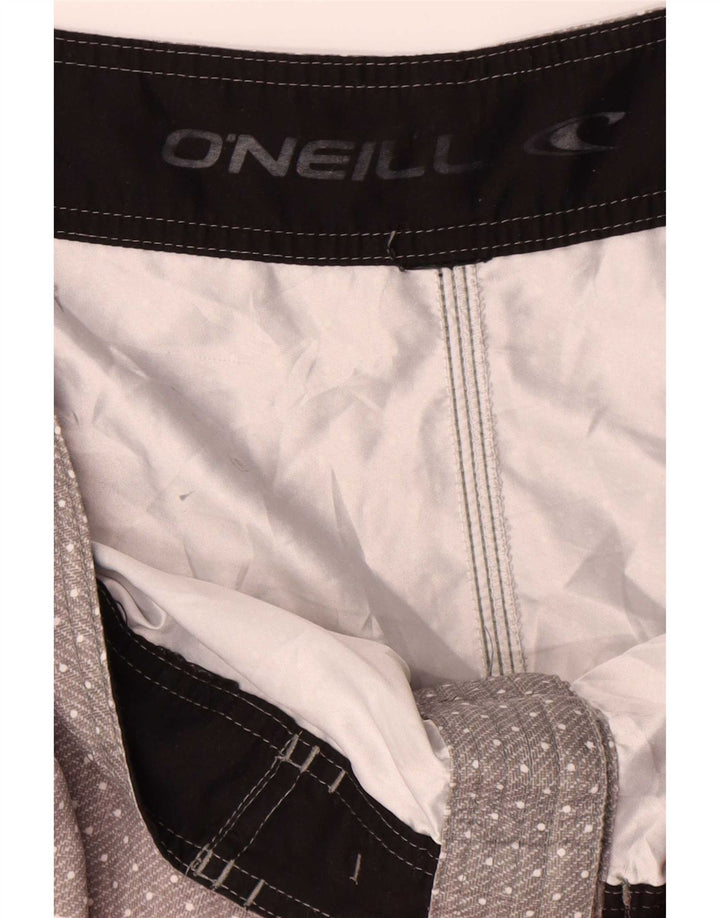 O'Neill Herren-Badeshorts, Größe L, Rot, Farbblock