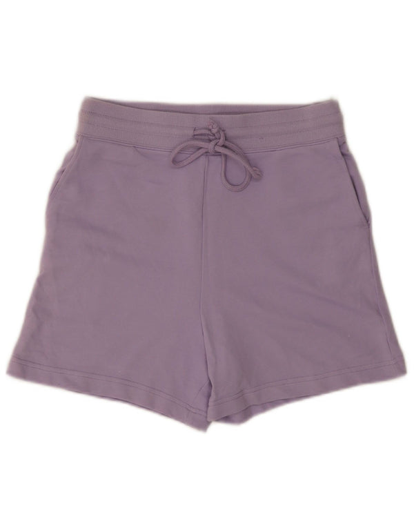 Marks & Spencer Damen Sportshorts UK 10 Small Lila Baumwolle