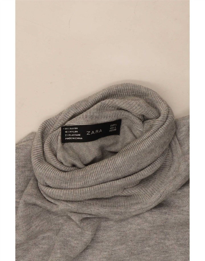 Rollkragenpullover für Damen von Zara, Gr