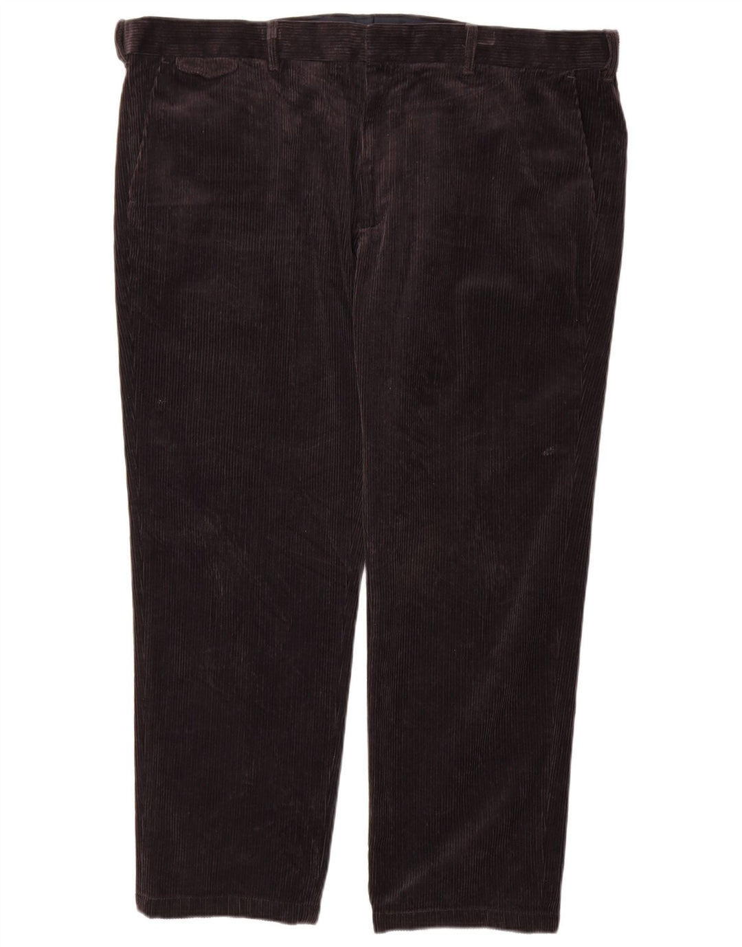 Marks & Spencer Herren Straight Regular Cordhose W44 L29 Schwarz