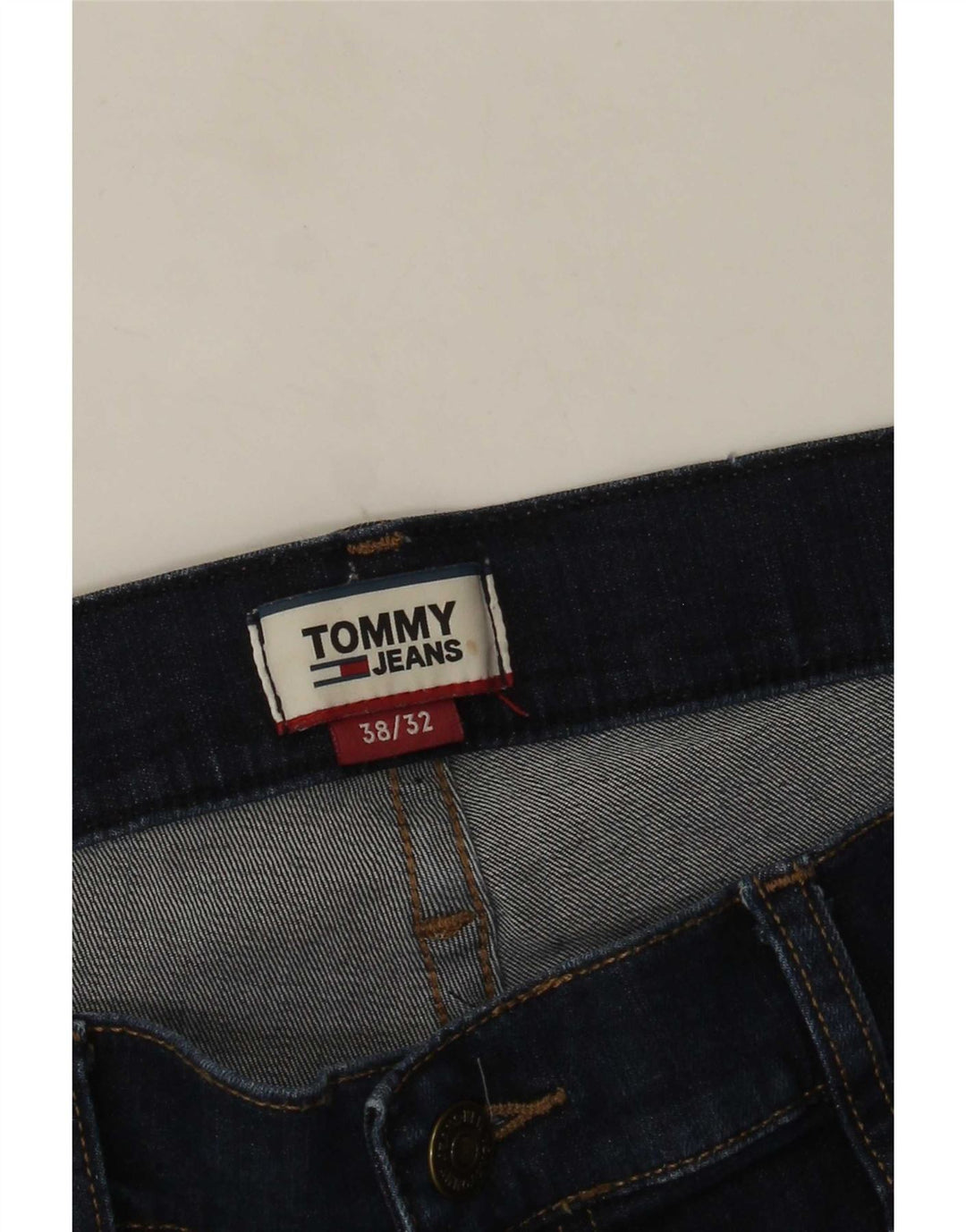 Tommy Hilfiger Damen Bootcut Jeans W38 L32 Marineblau