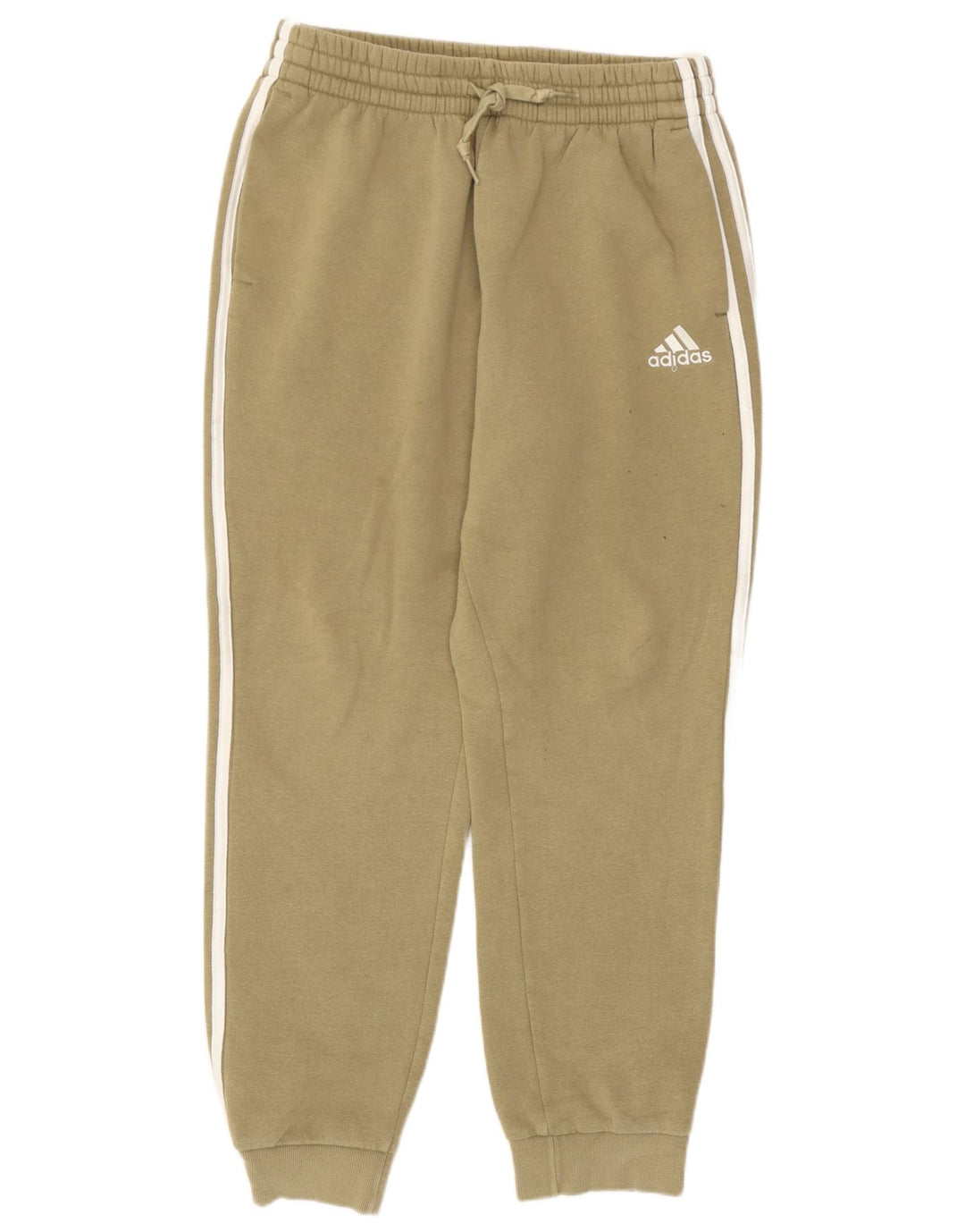 Adidas Herren-Trainingshose, Jogginghose, mittlere Khaki-Baumwolle