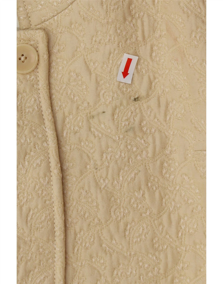 LARDINI Womens 3 Button Blazer Jacket IT 50 XL Off White Wool Vintage Lardini and Second-Hand Lardini from Messina Hembry 