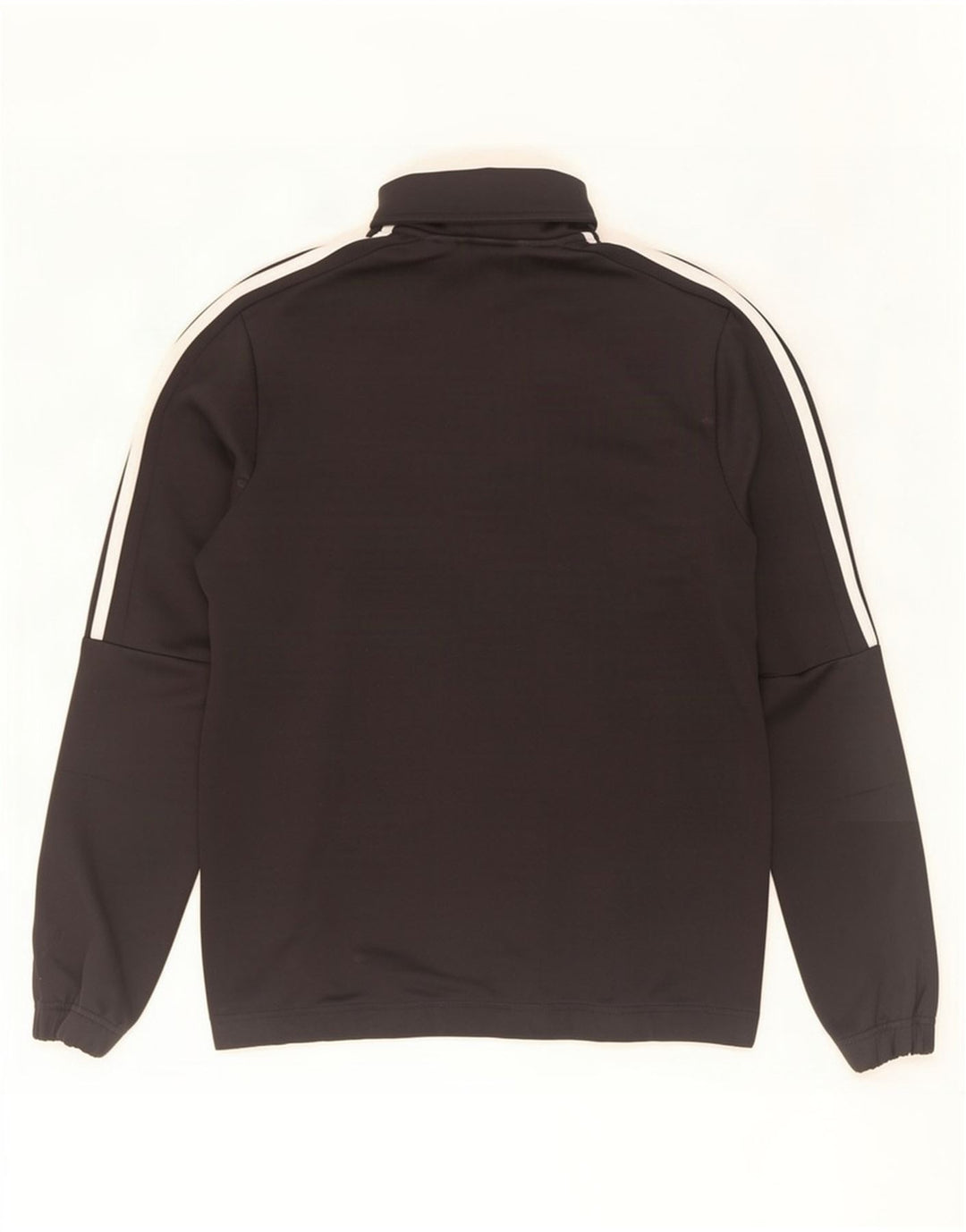 Adidas Herren Trainingsanzug Top Jacke UK 38/40 Medium Schwarz Polyester