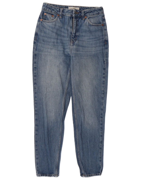 Levi's Damen High Rise Slim Jeans UK 8 Small W27 L28 Blaue Baumwolle