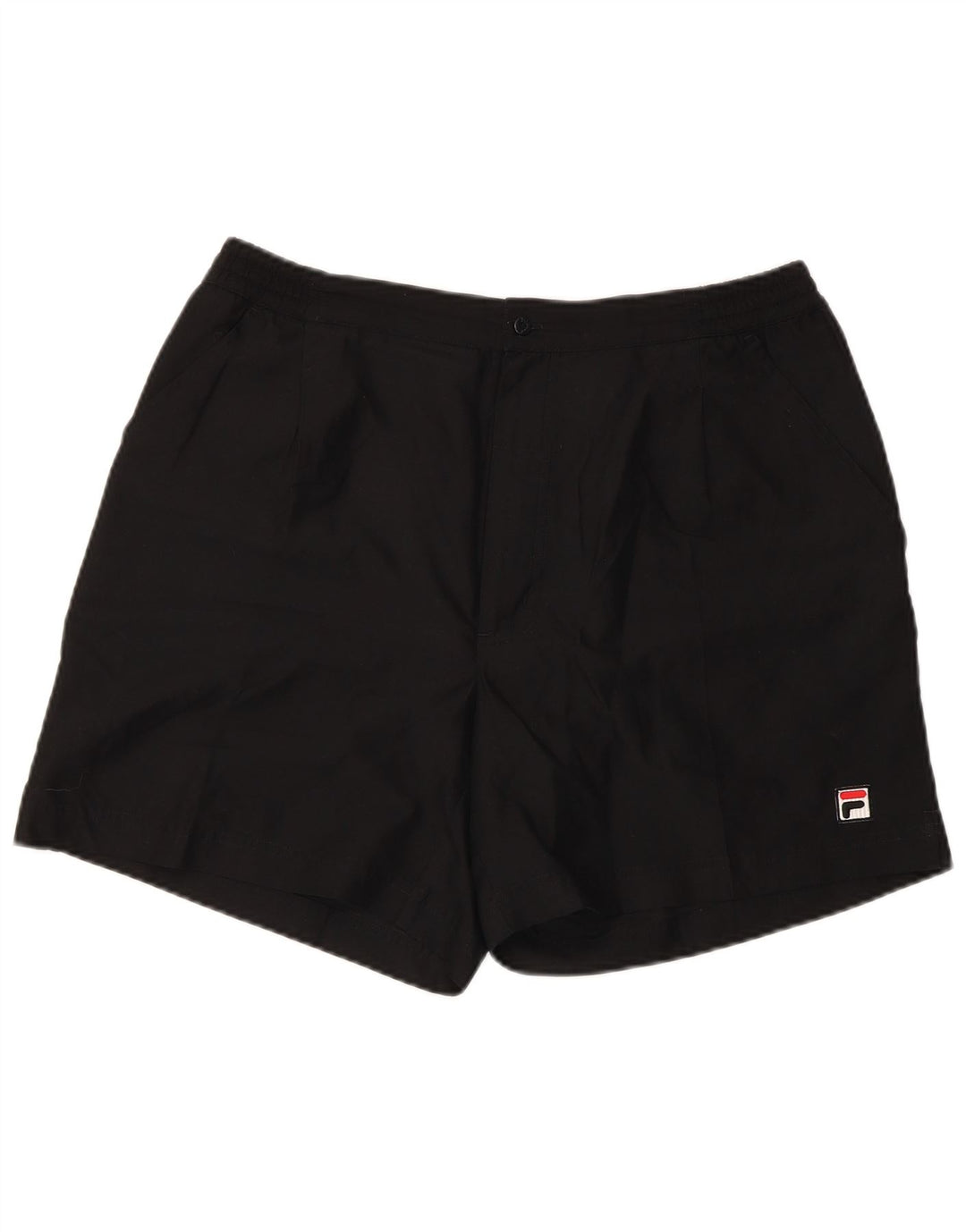Fila Herren Chino-Shorts, groß, W32, schwarzes Polyester