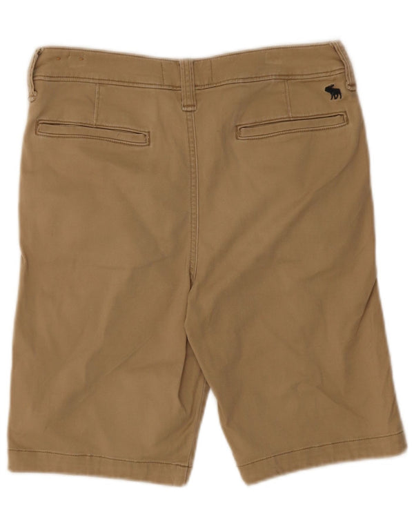 ABERCROMBIE & FITCH Boys Chino Shorts 15-16 Years W30  Beige Cotton